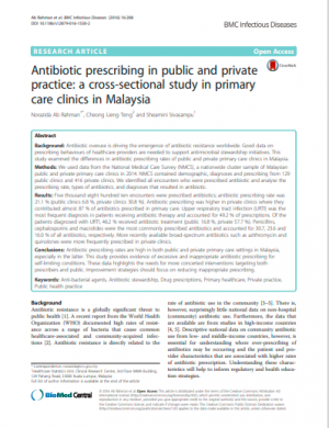 antibiotic prescribing in public