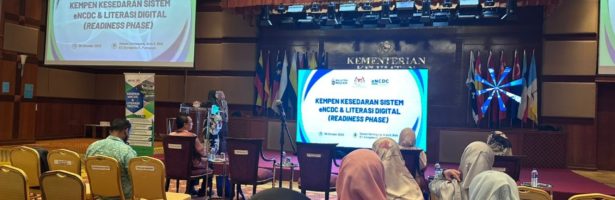 Kempen Kesedaran Sistem Electronic National Centre for Disease Control (eNCDC) dan Literasi Digital Fasa 1 (Readiness Phase)