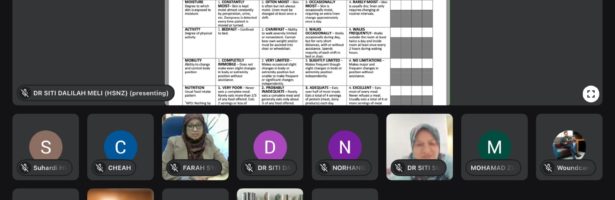 Mesyuarat Perbincangan Proposal Validation Study Pressure Injury Screening and Intervention Tool (PISIT) bersama Institut Penyelidikan Klinikal (ICR)
