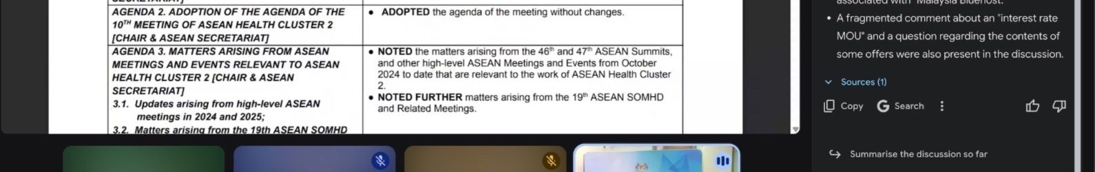 Mesyuarat ASEAN Health Cluster 2 (AHC2) Bil 1/2026